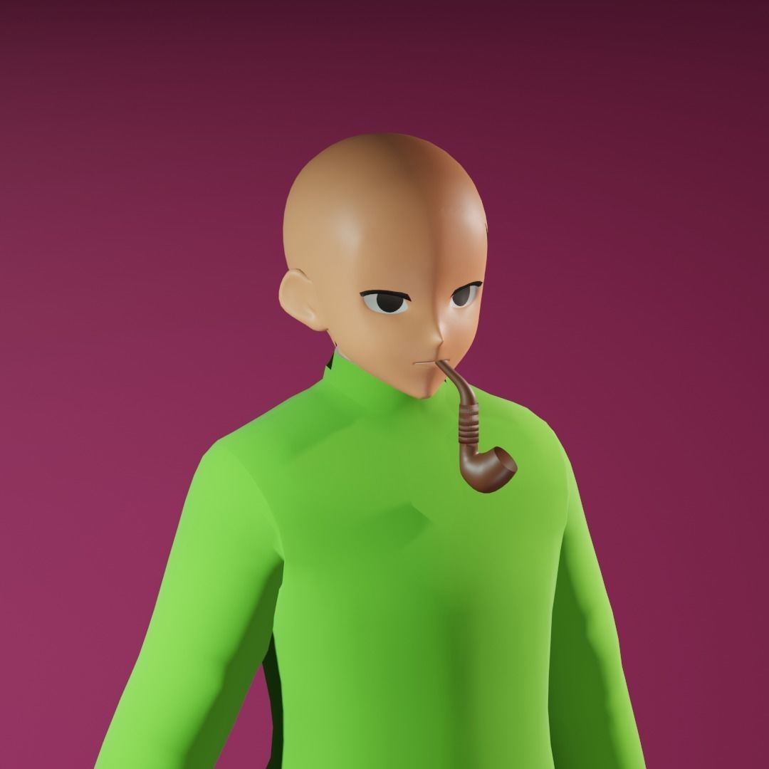 3d NFT Characters - Series C Low-poly 3D model_3