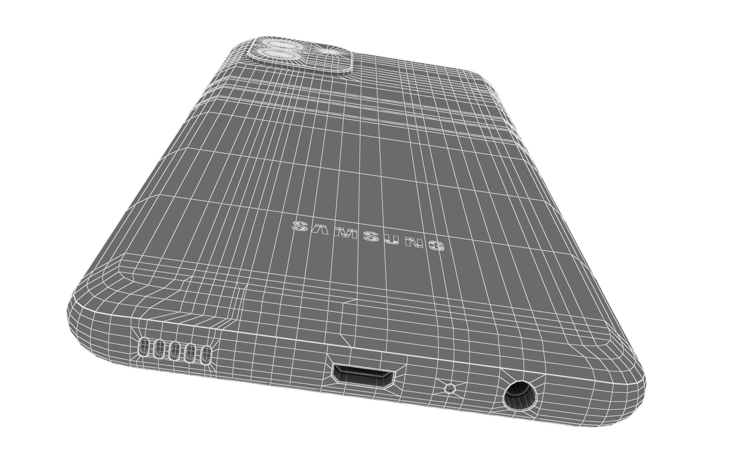 Samsung Galaxy A03 Red 3D model_21