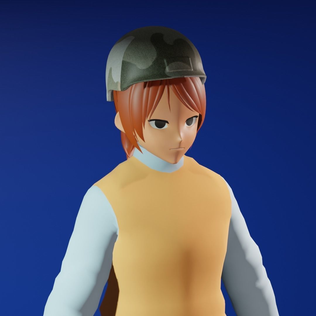 3d NFT Characters - Series CVII Low-poly 3D model_4