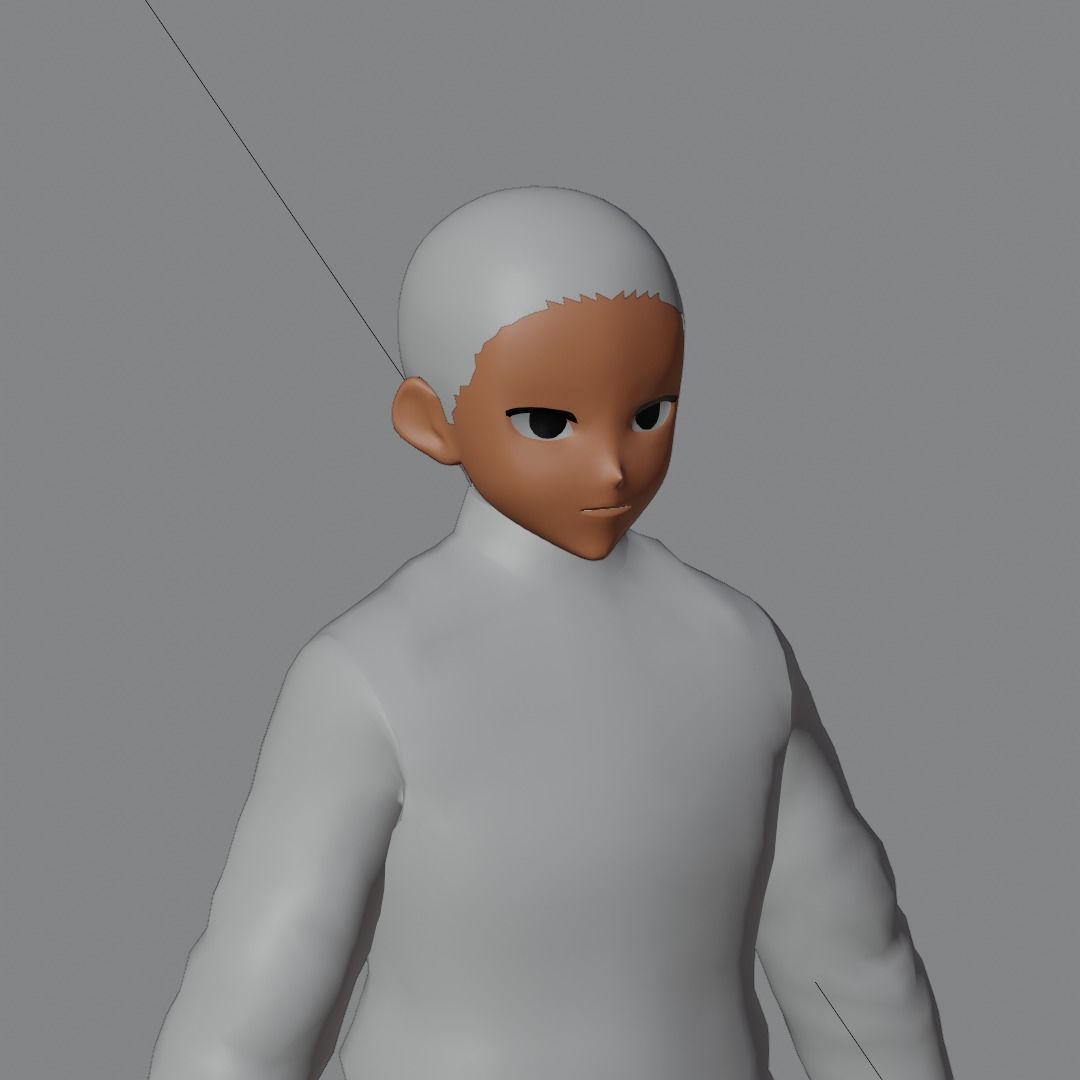 3d NFT Characters - Series CVII Low-poly 3D model_9