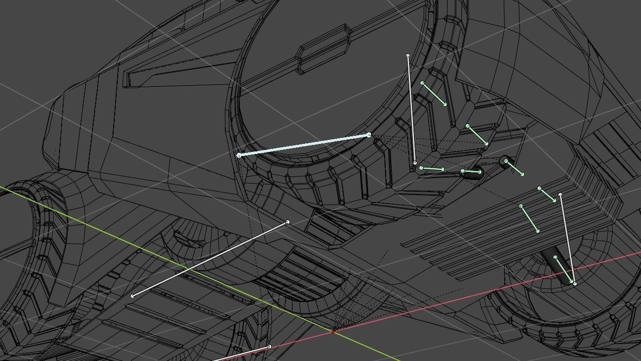 sci-fi city car 3D model_15