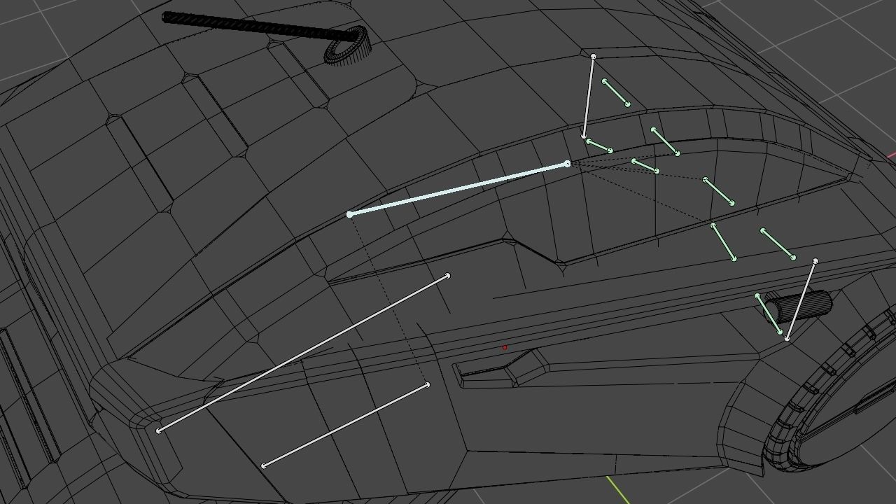 sci-fi city car 3D model_5