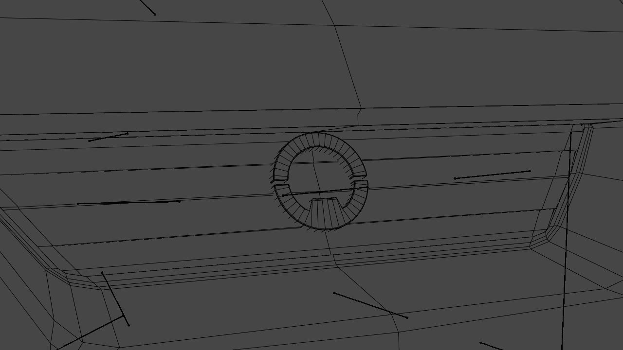 sci-fi city car 3D model_9