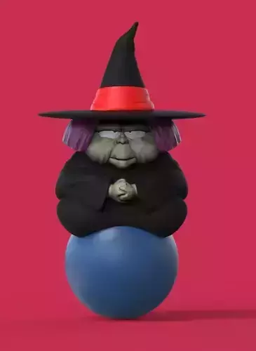 uranai baba dragon ball  Fortuneteller Baba 3D print model