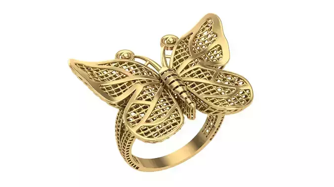 Fusion Butterfly Ring