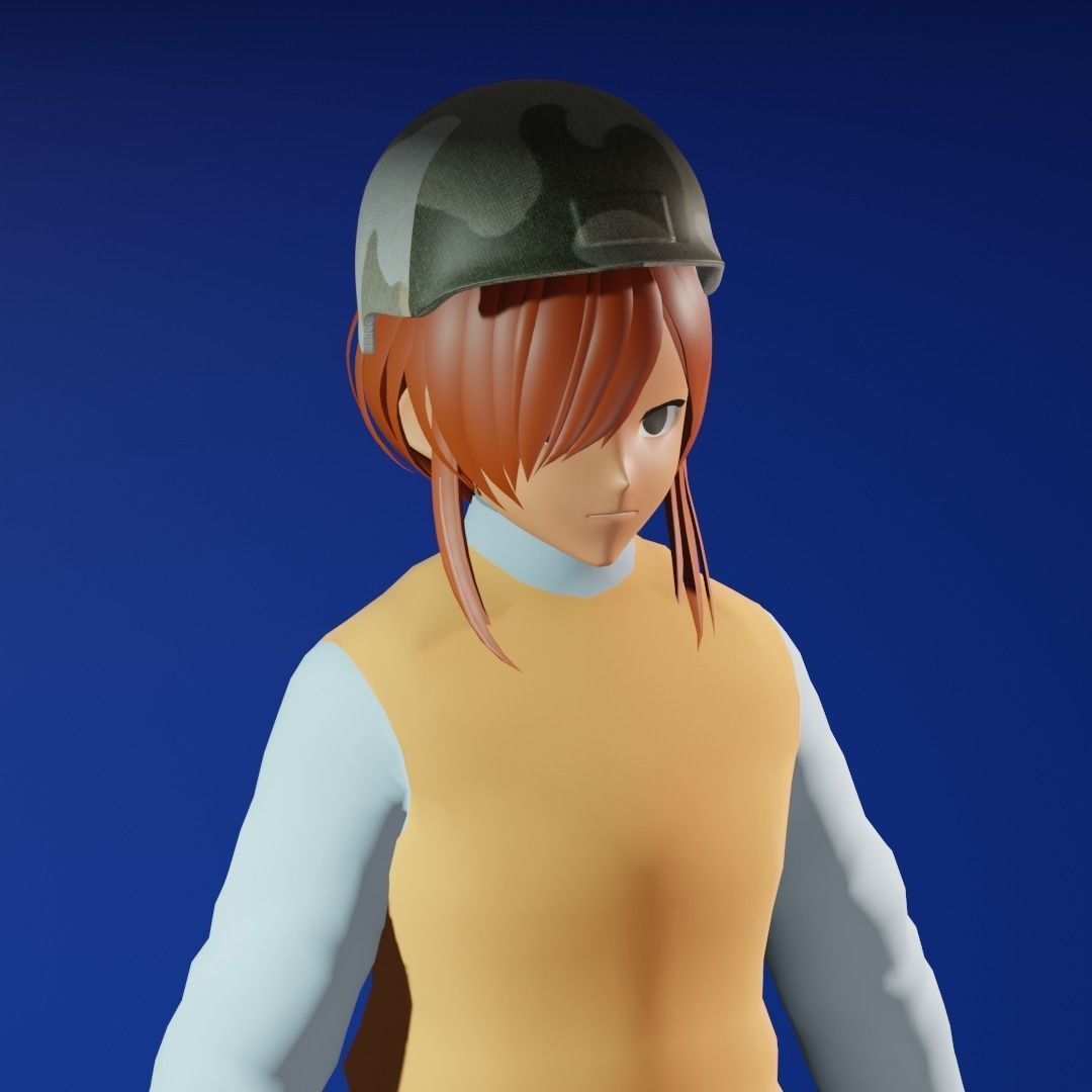 3d NFT Characters - Series CXII Low-poly 3D model_4