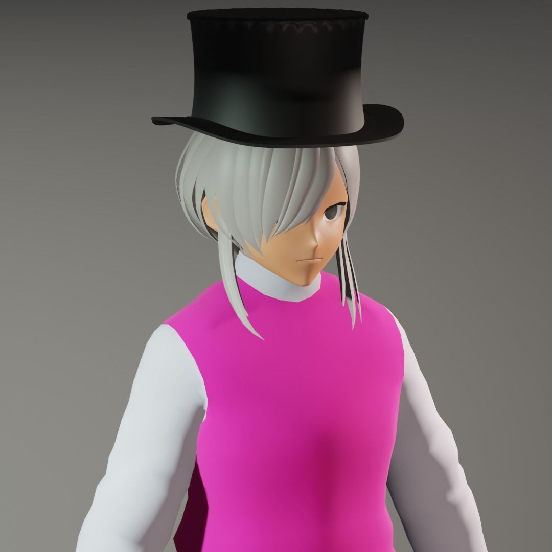 3d NFT Characters - Series CXII Low-poly 3D model_5