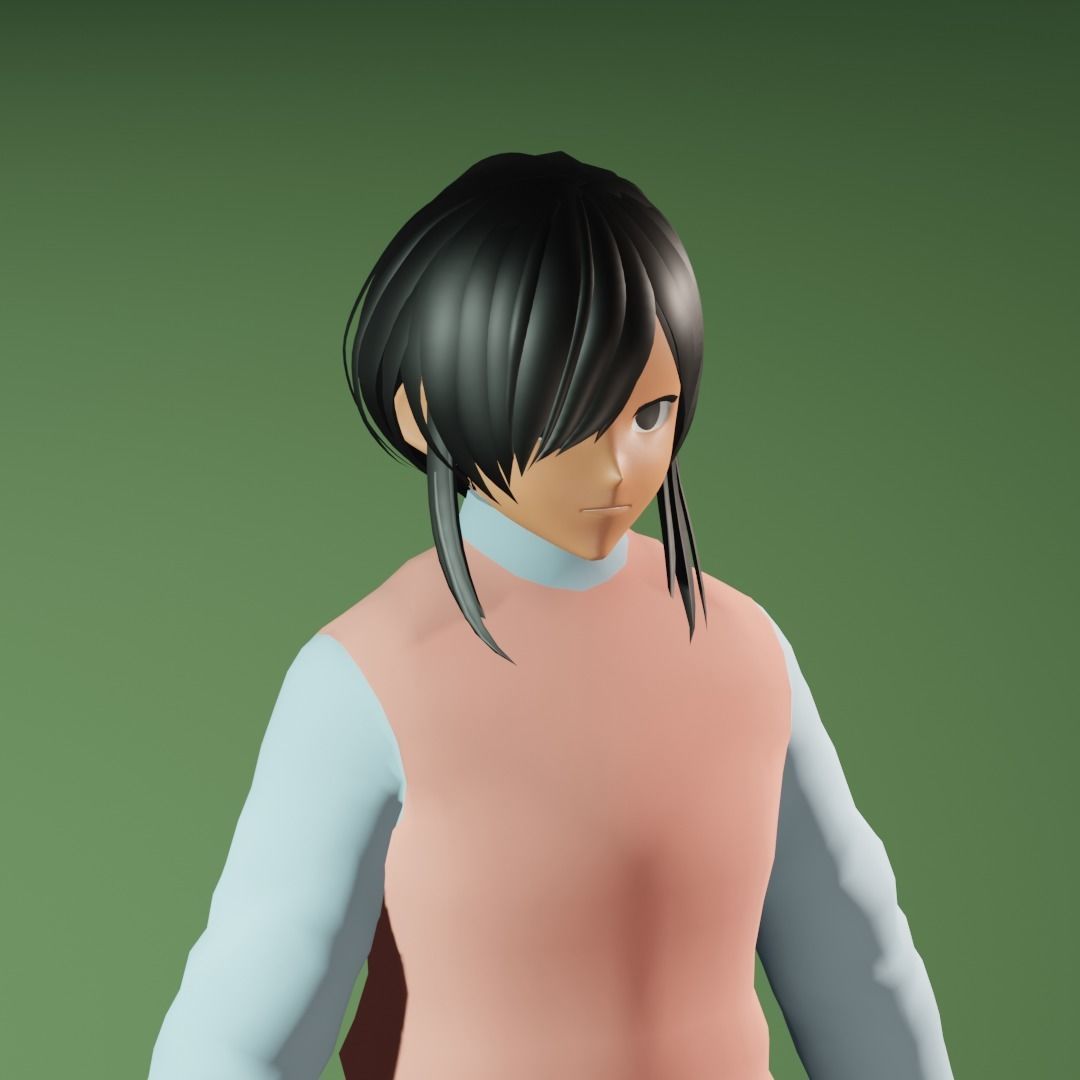 3d NFT Characters - Series CXII Low-poly 3D model_2