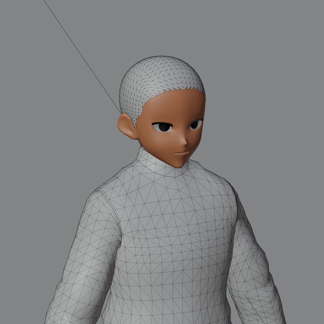 3d NFT Characters - Series CXII Low-poly 3D model_7