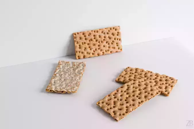 Crispbread 3D model