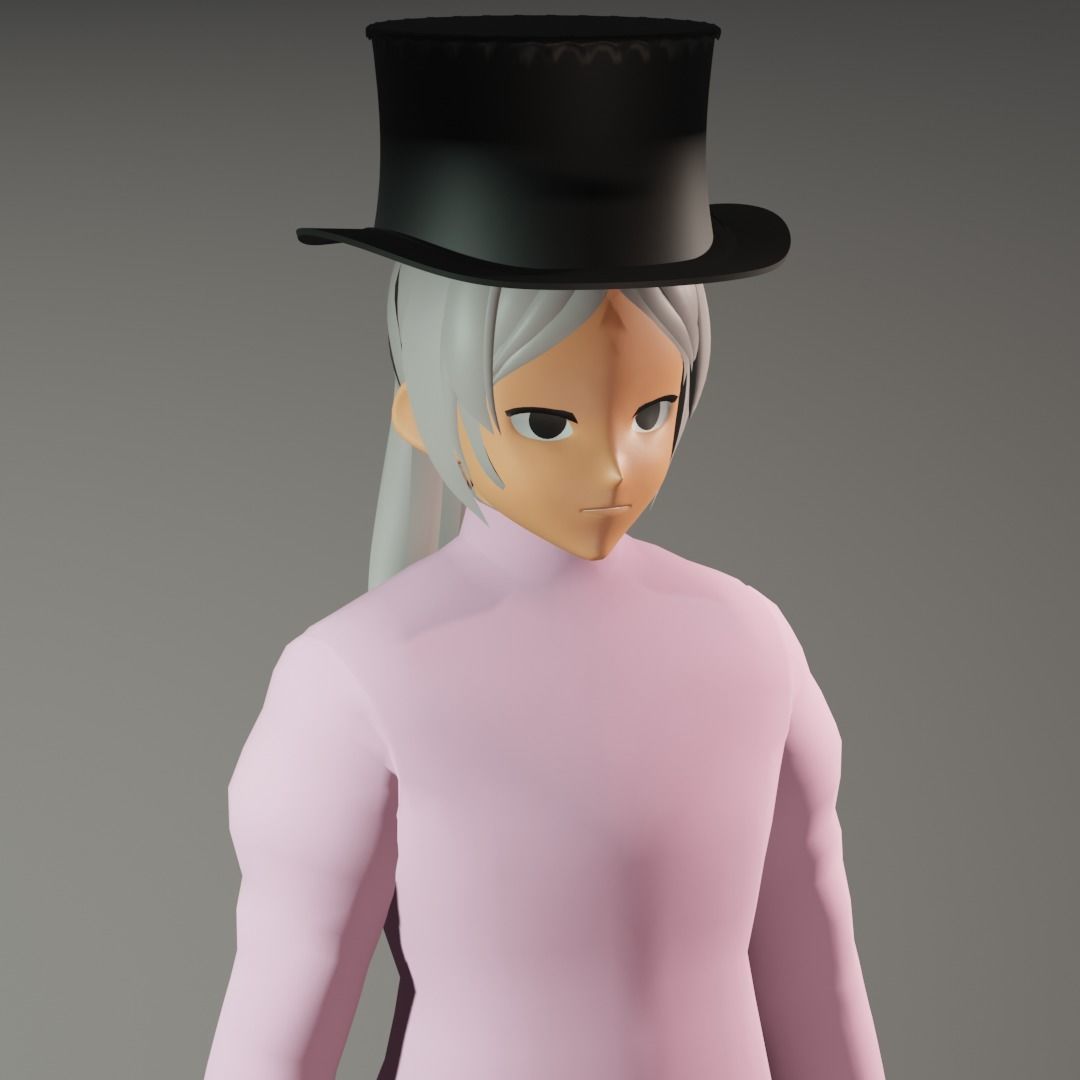 3d NFT Characters - Series CXXVI Low-poly 3D model_4