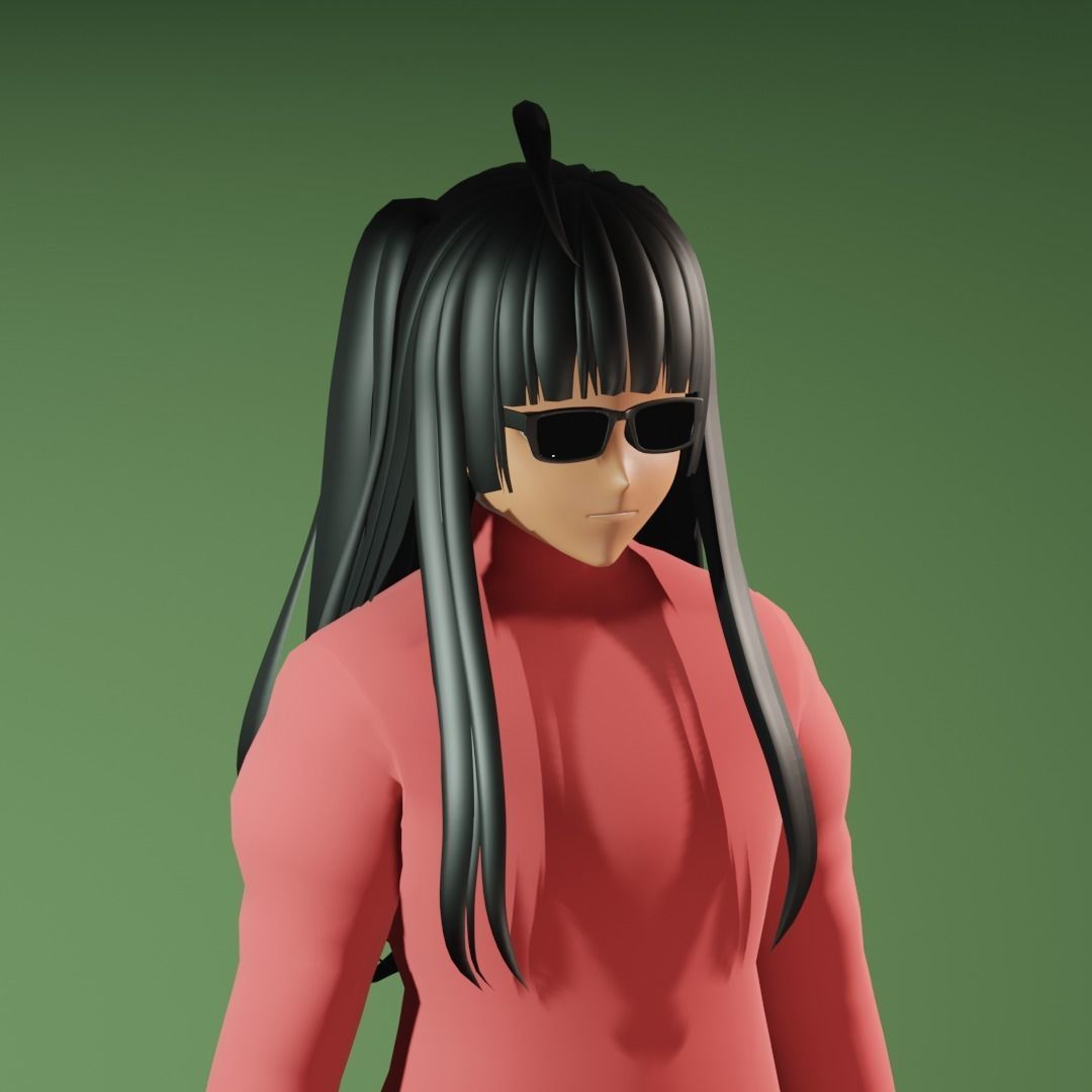 3d NFT Characters - Series CXXXIII Low-poly 3D model_2