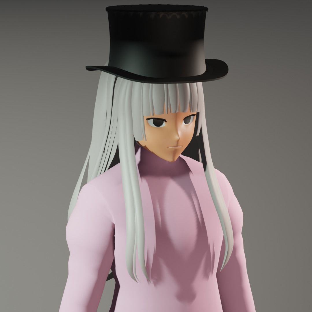 3d NFT Characters - Series CXXXIII Low-poly 3D model_5