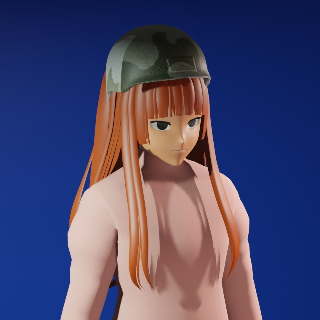 3d NFT Characters - Series CXXXIII Low-poly 3D model_4