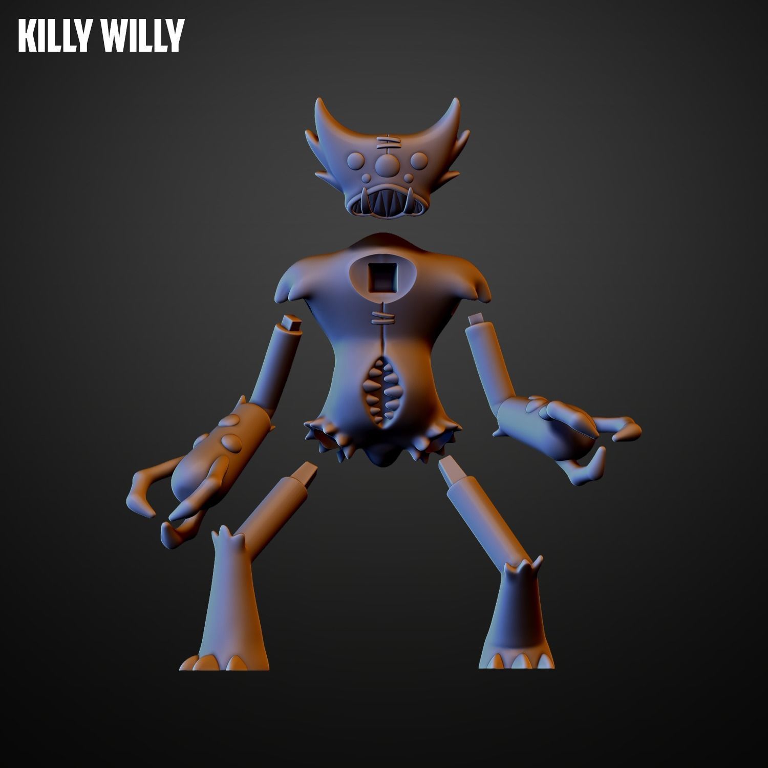 KILLY WILLY 3D print model_5