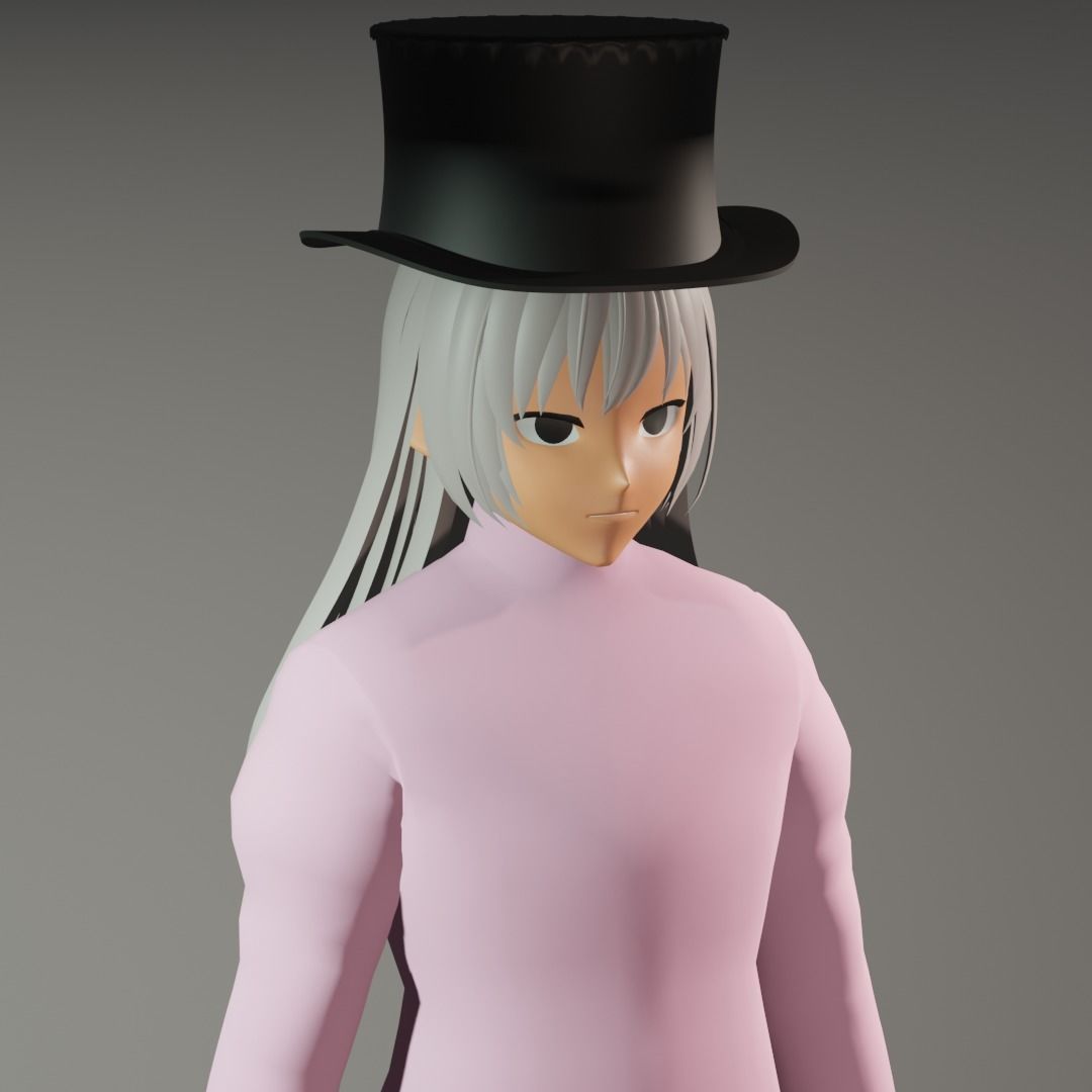 3d NFT Characters - Series CXXXVII Low-poly 3D model_5