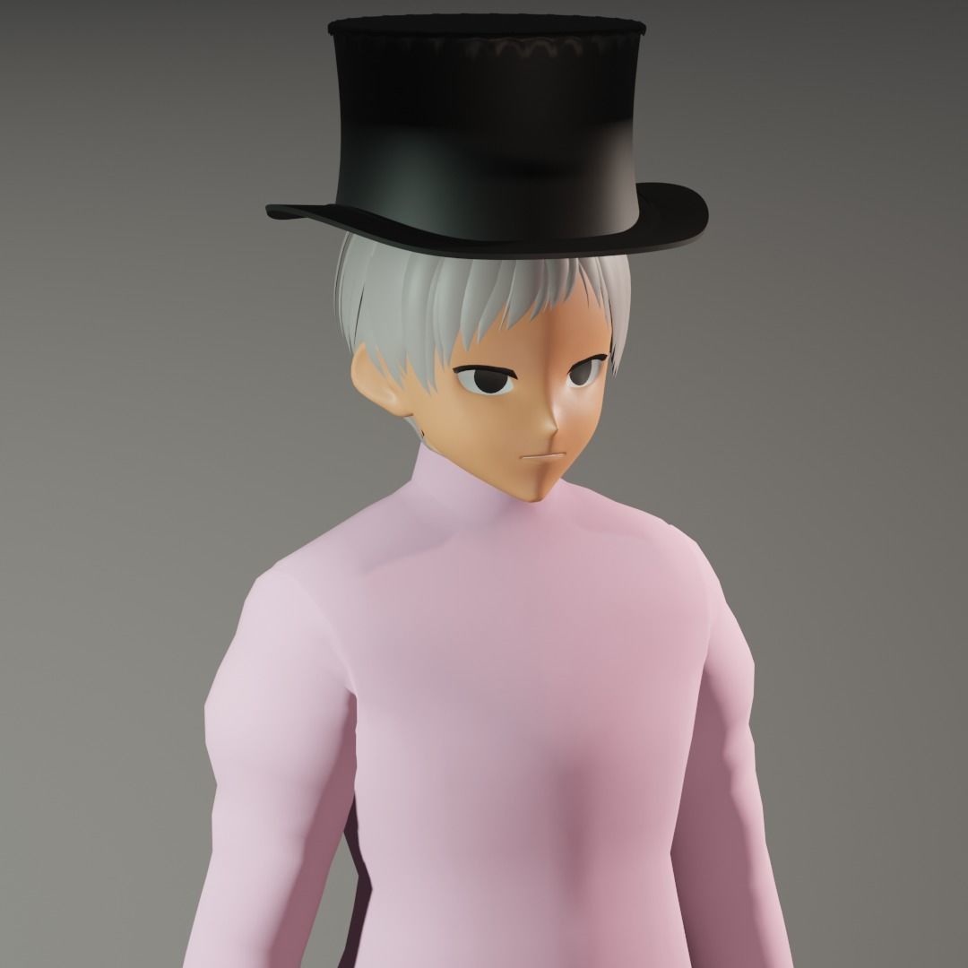 3d NFT Characters - Series CXXXVIII Low-poly 3D model_5