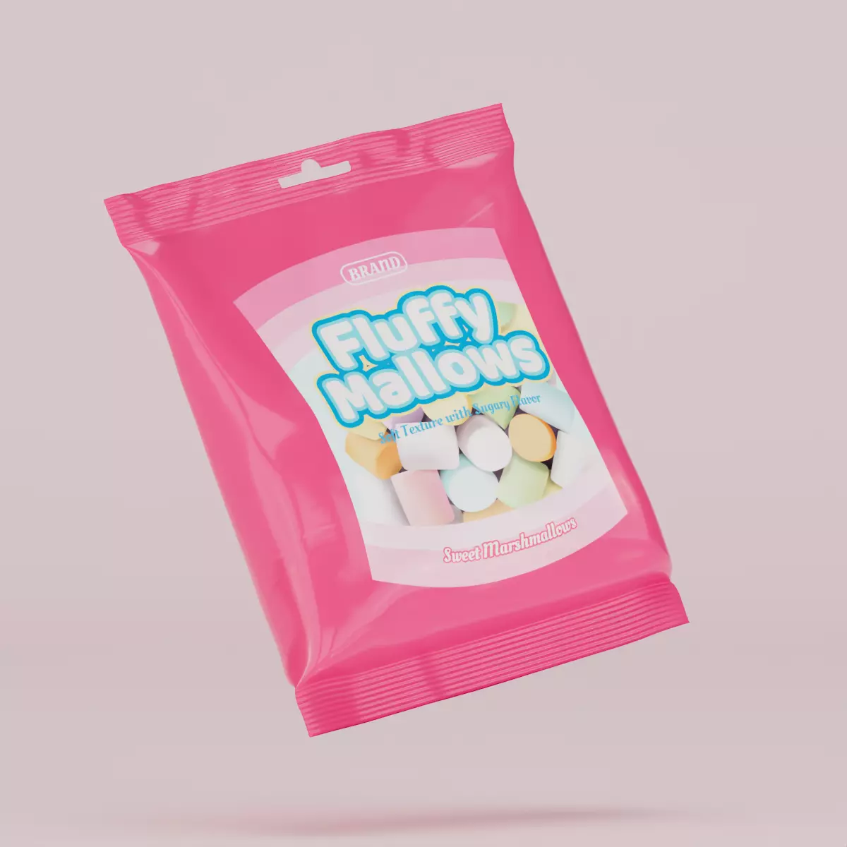 Candy pack 3D model_0