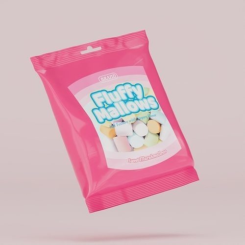 Candy pack 3D model