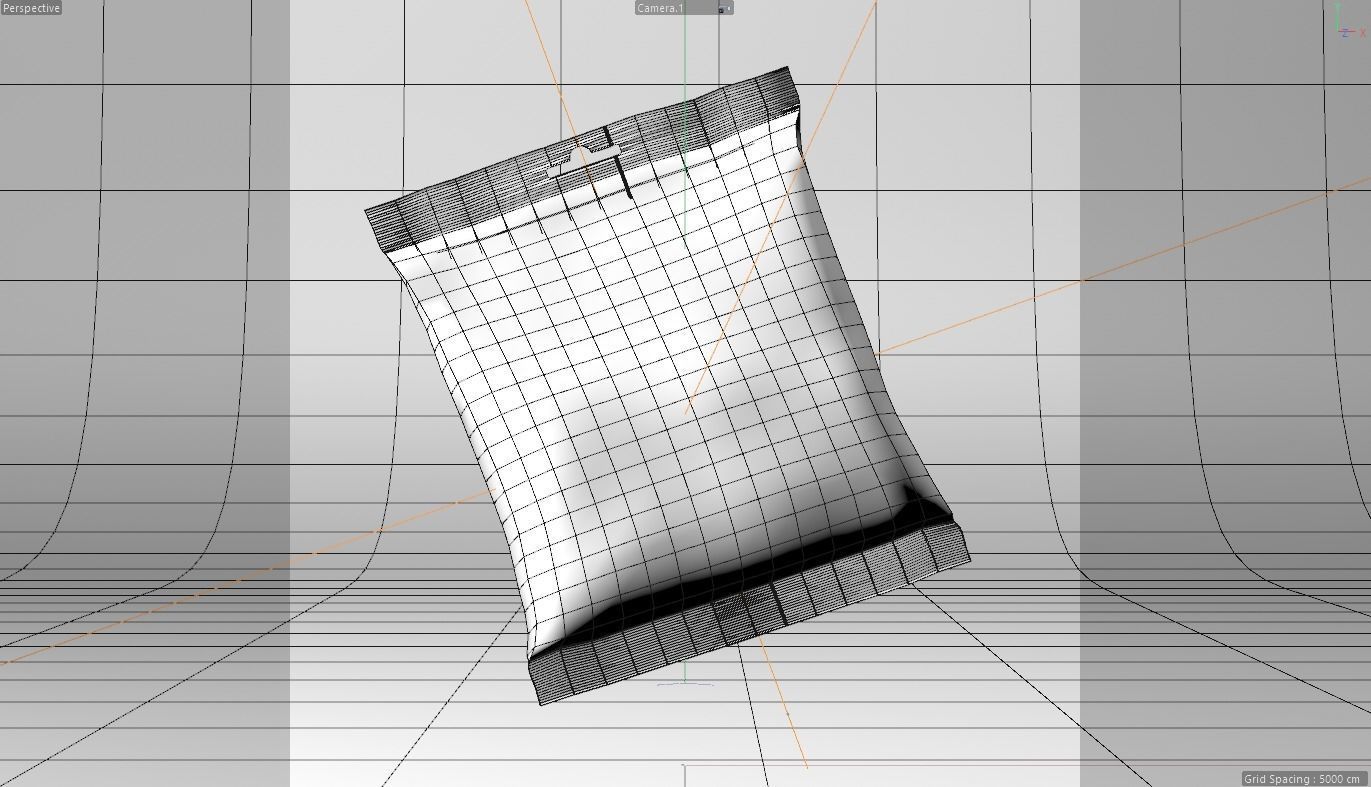 Candy pack 3D model_3