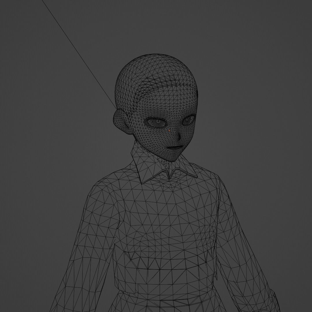 3d NFT Characters - Series CXLIII Low-poly 3D model_8