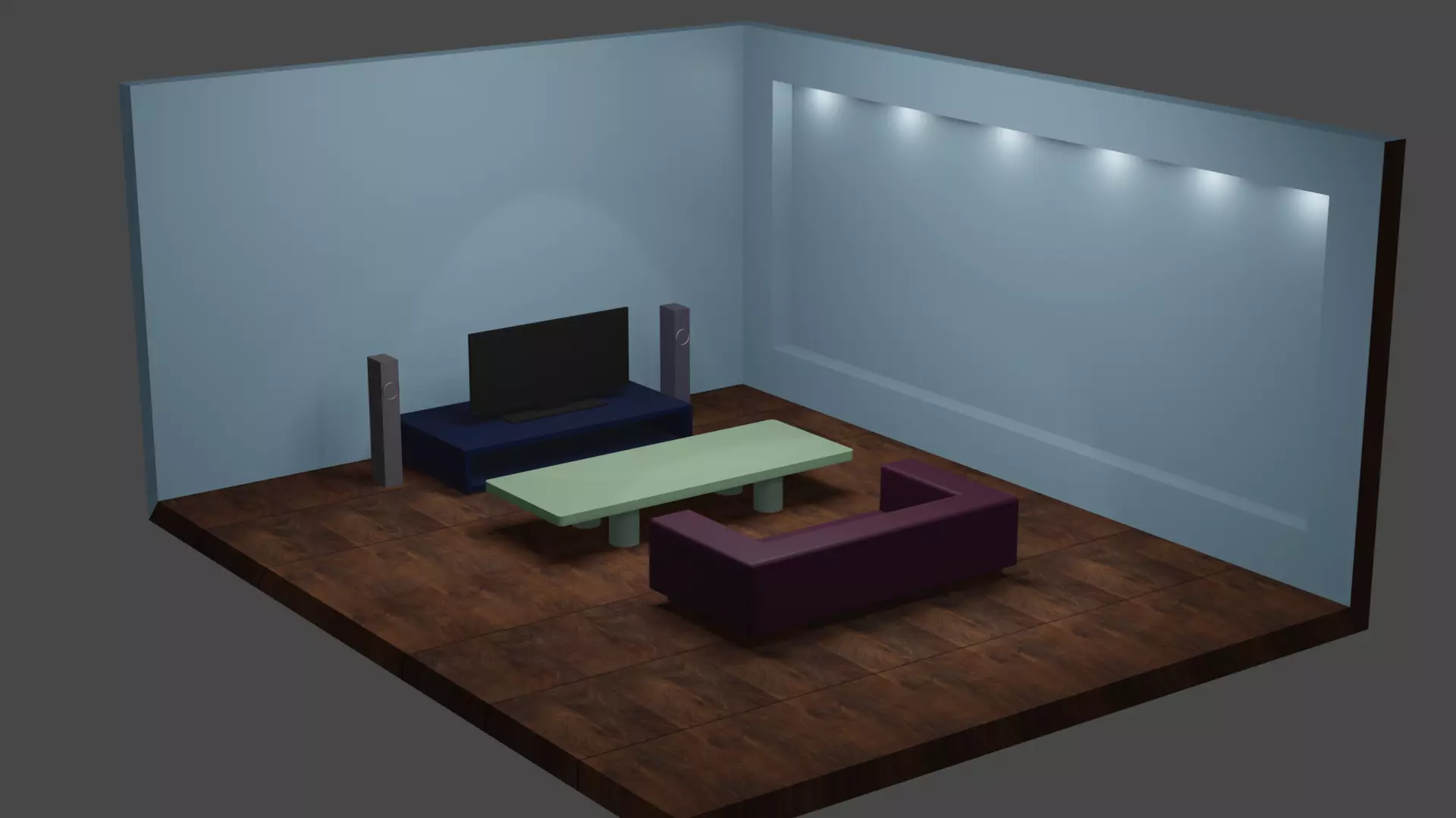 House layout 3D model_0