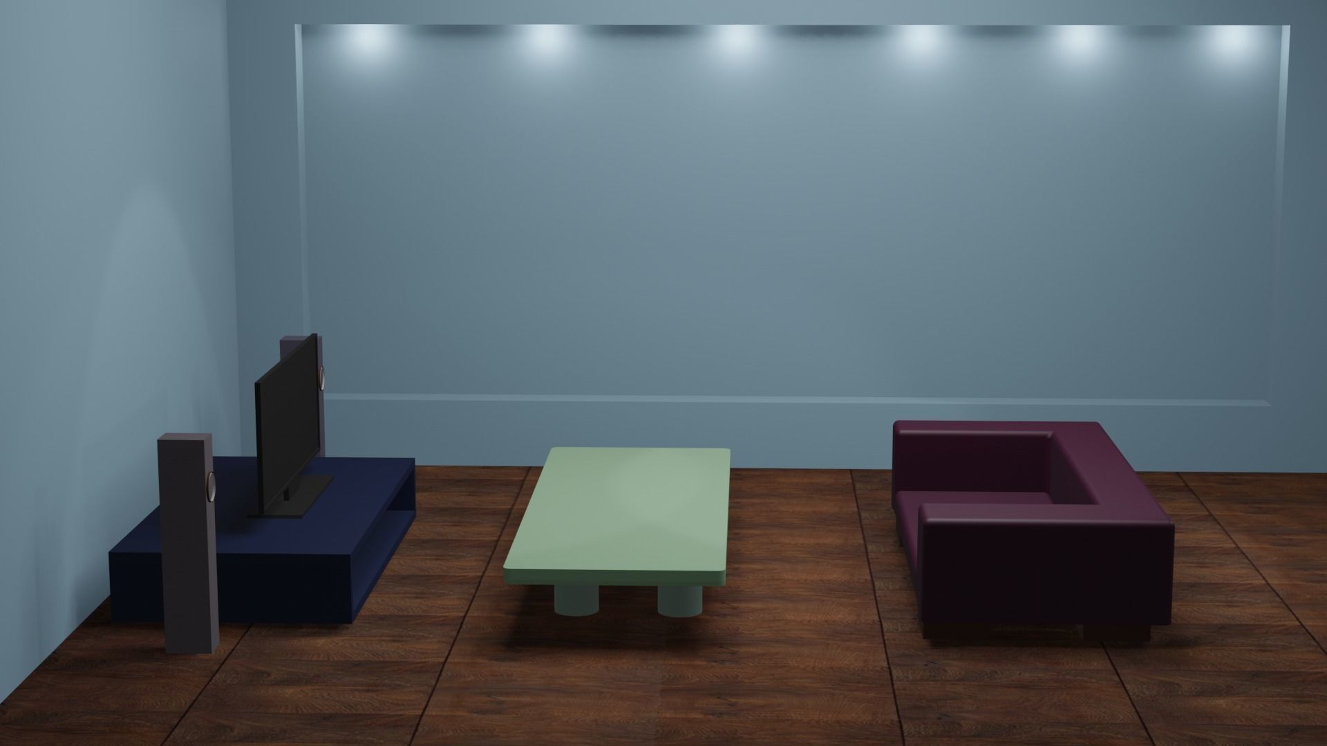 House layout 3D model_3