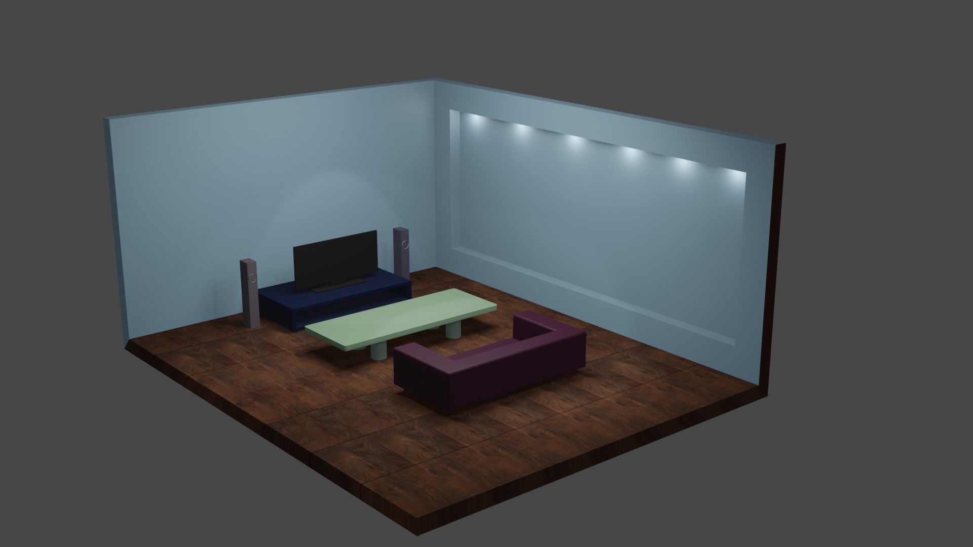 House layout 3D model_4