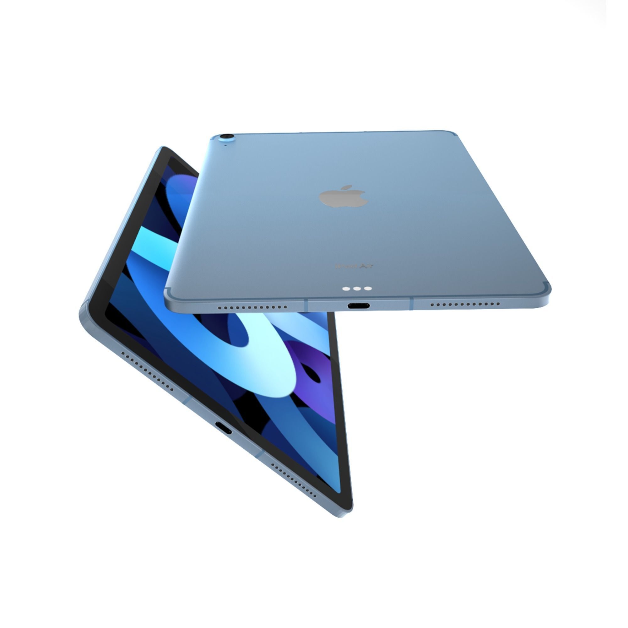 Apple iPad Air 2022 3D model_4