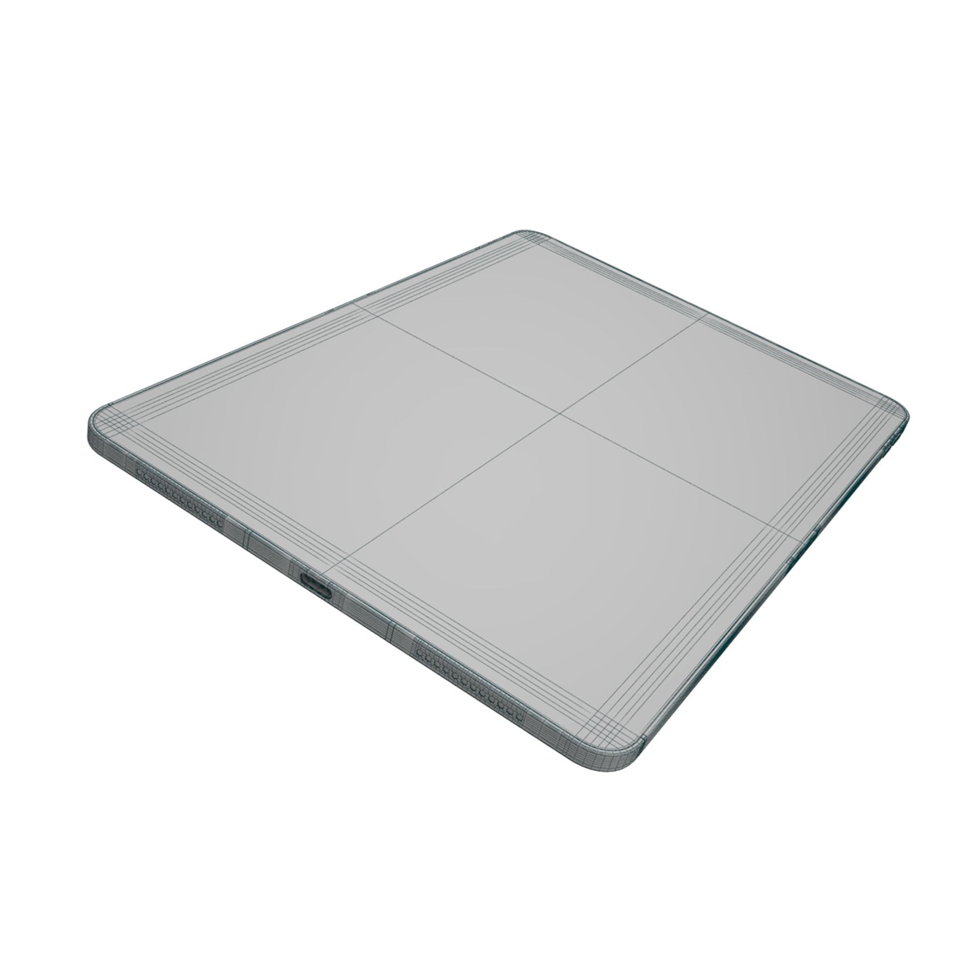 Apple iPad Air 2022 3D model_11
