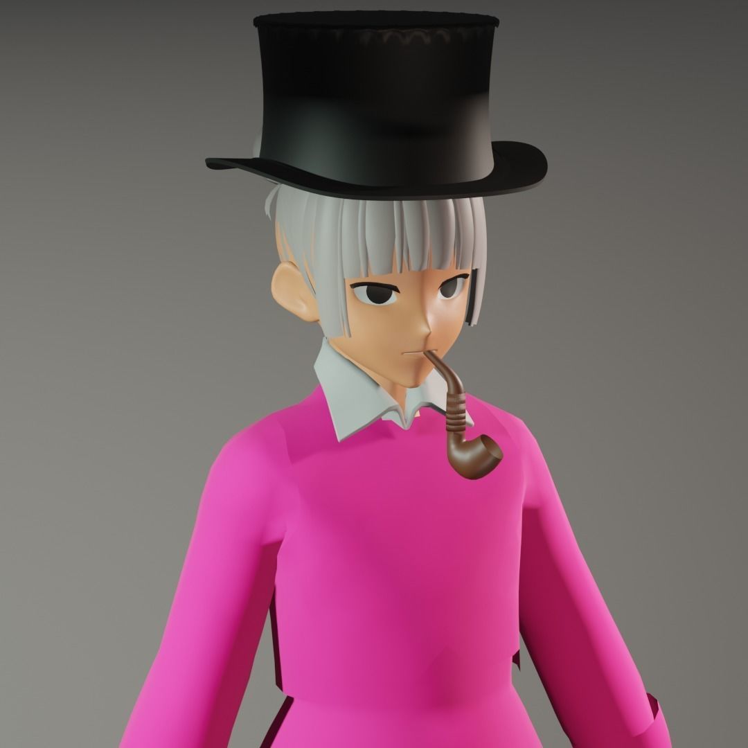 3d NFT Characters - Series CL Low-poly 3D model_5