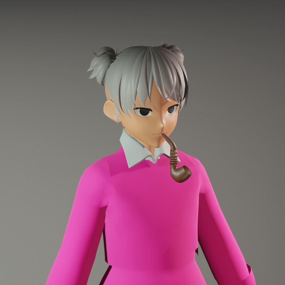 3d NFT Characters - Series CLI Low-poly 3D model_5