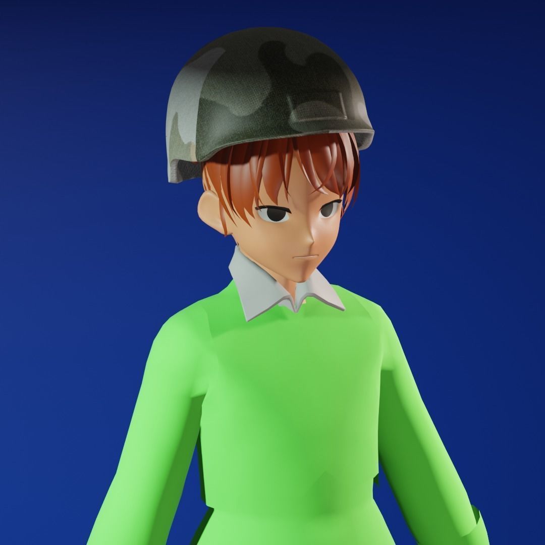 3d NFT Characters - Series CLI Low-poly 3D model_4