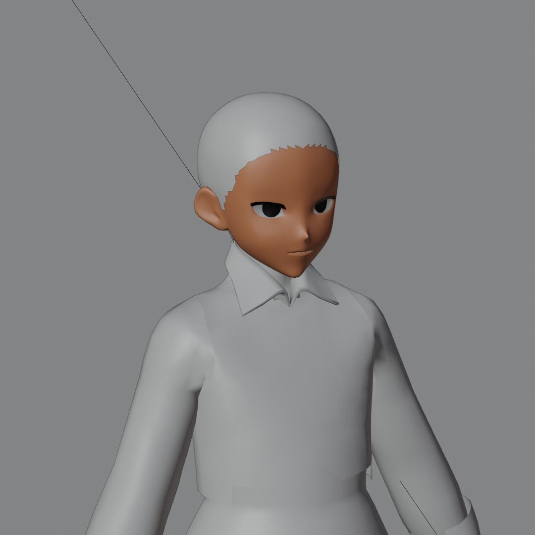3d NFT Characters - Series CLI Low-poly 3D model_9