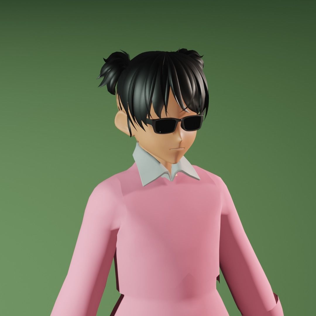 3d NFT Characters - Series CLI Low-poly 3D model_2