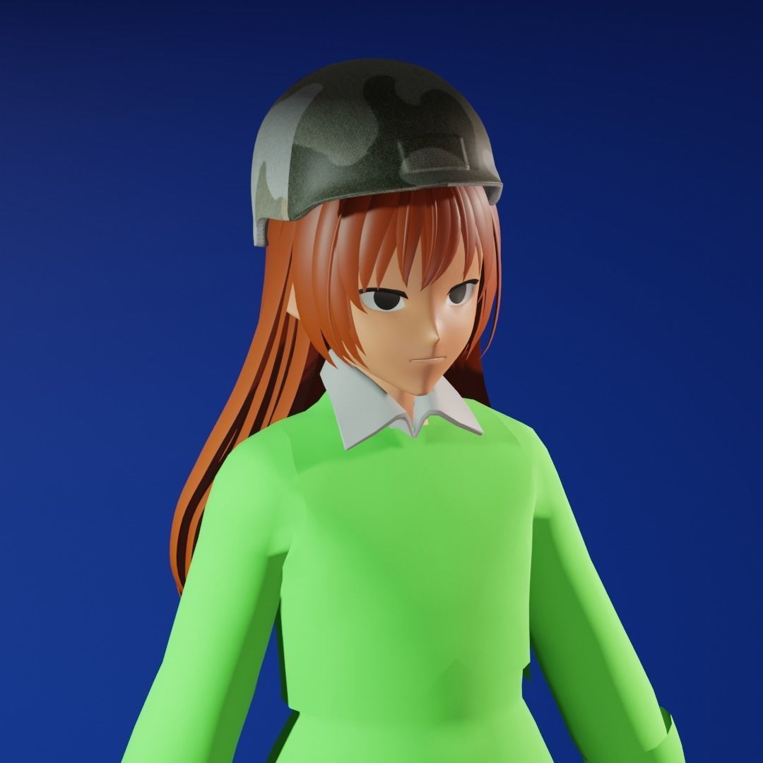 3d NFT Characters - Series CLVII Low-poly 3D model_4