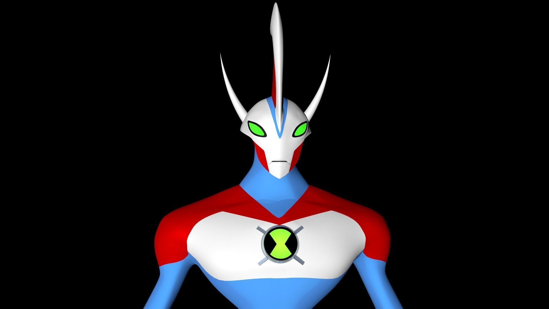 Ben 10 - Ultimate WayBig Alien 3d Printable  3D print model_3