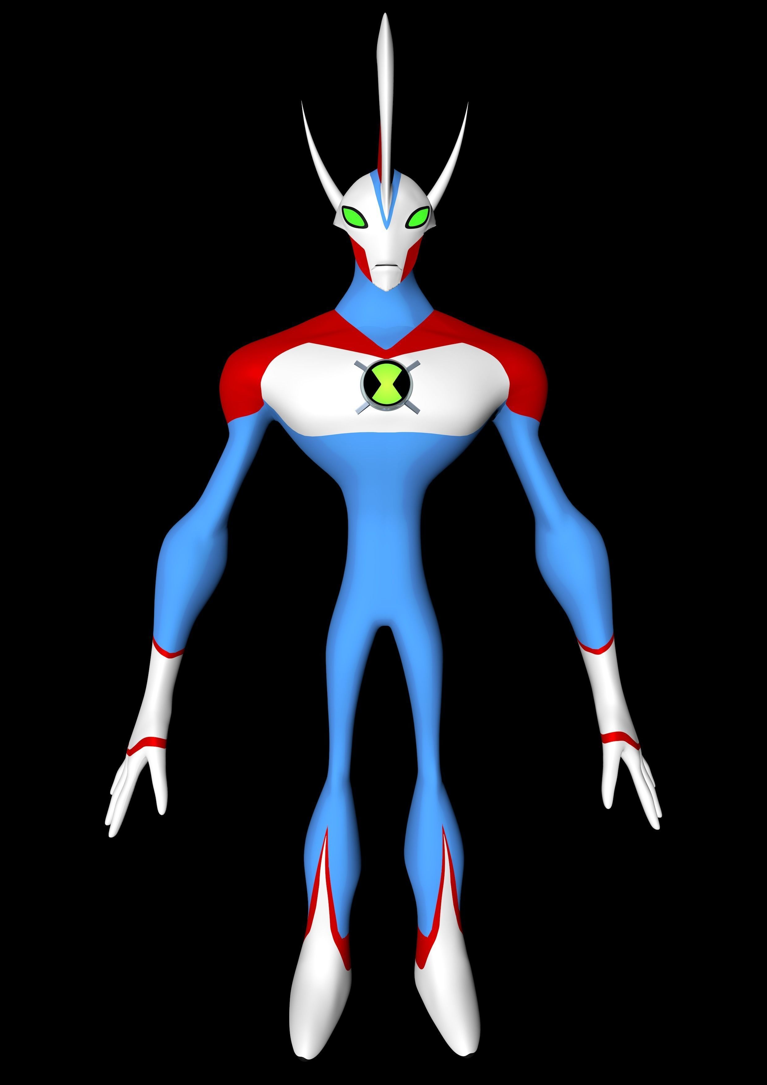 Ben 10 - Ultimate WayBig Alien 3d Printable  3D print model_4