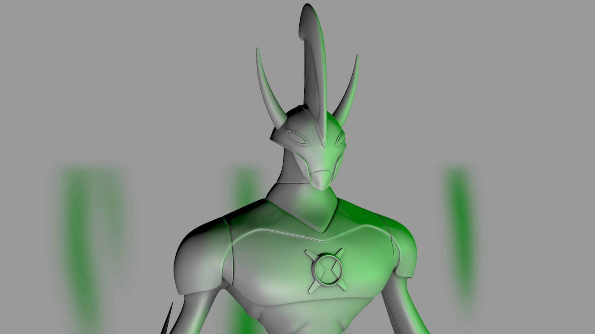 Ben 10 - Ultimate WayBig Alien 3d Printable  3D print model_11