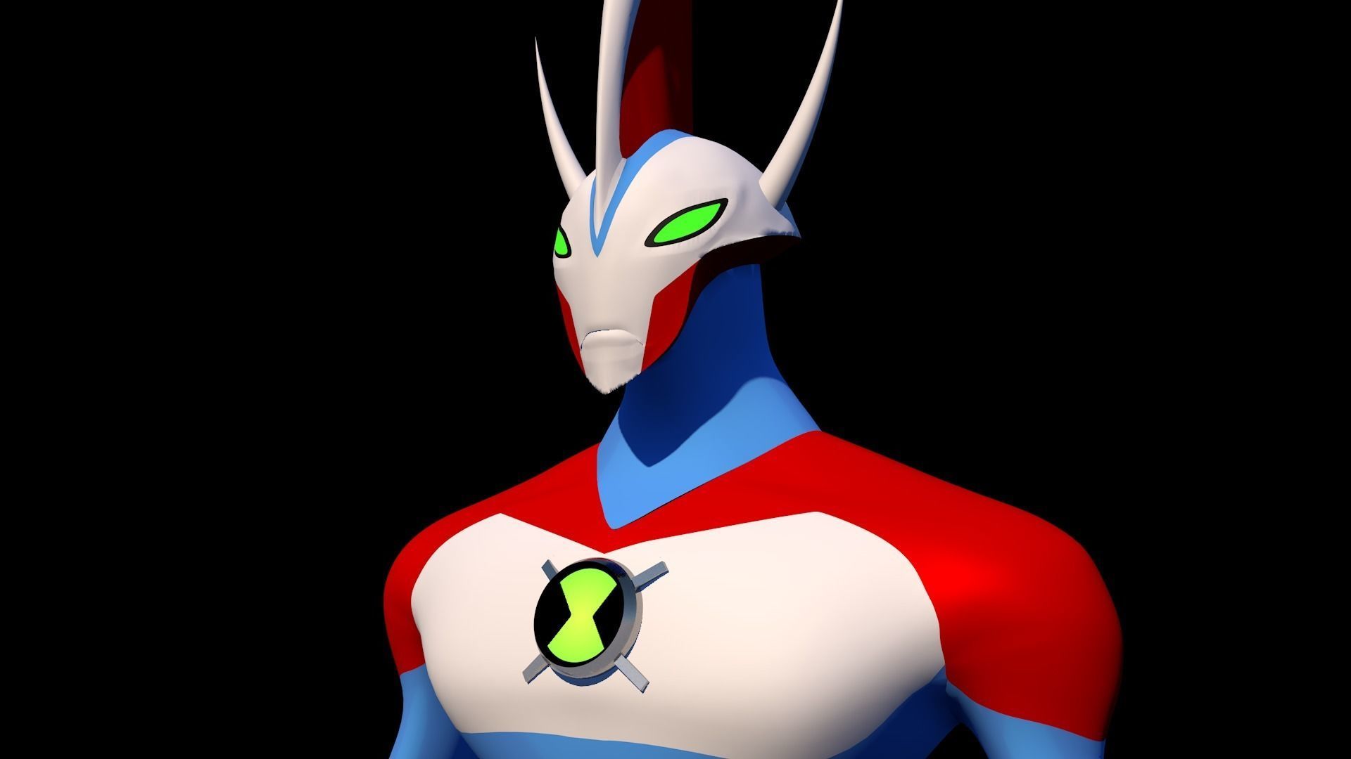 Ben 10 - Ultimate WayBig Alien 3d Printable  3D print model_16