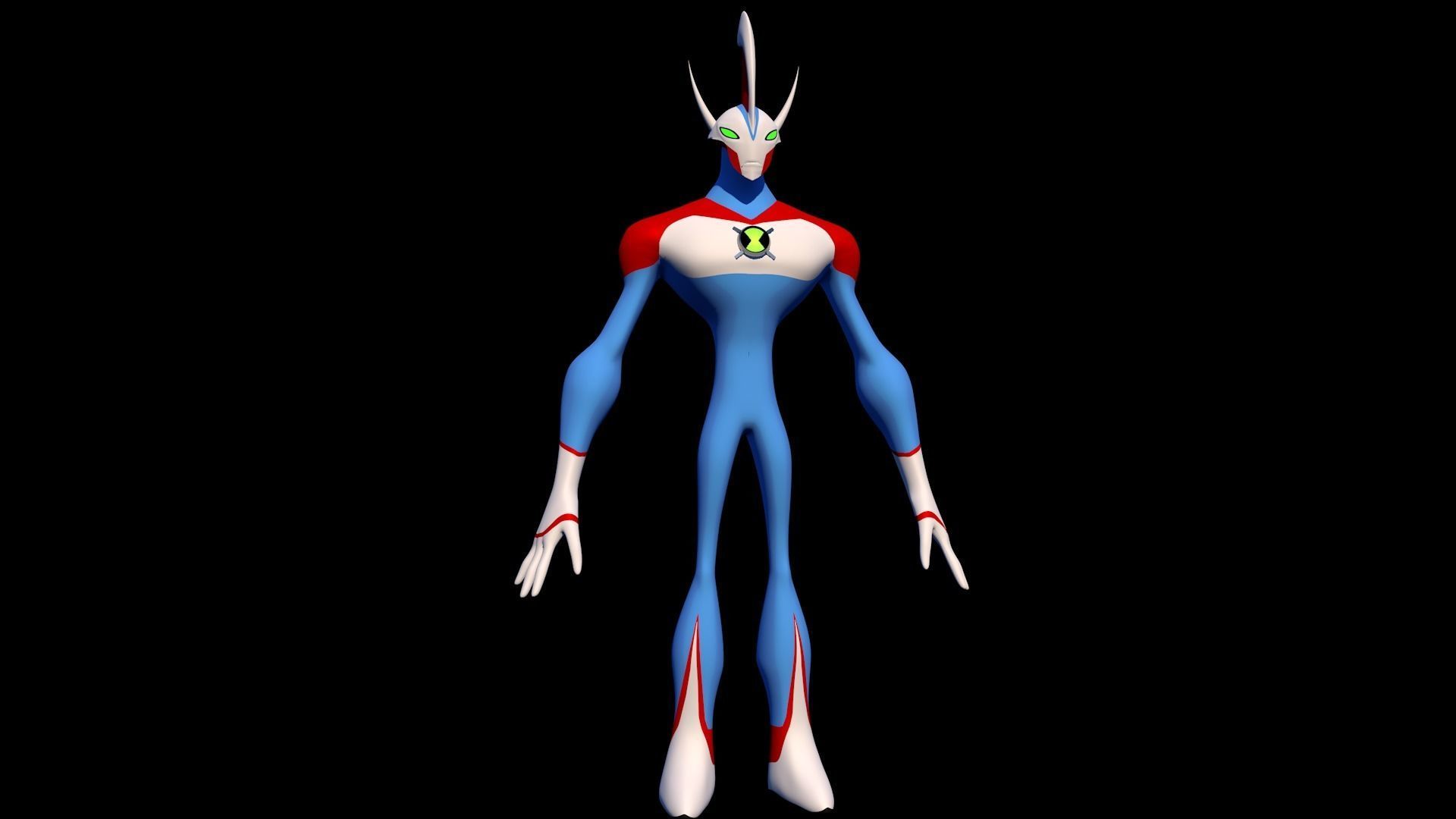 Ben 10 - Ultimate WayBig Alien 3d Printable  3D print model_14