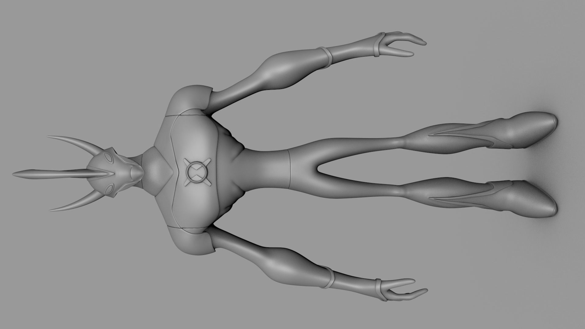 Ben 10 - Ultimate WayBig Alien 3d Printable  3D print model_6