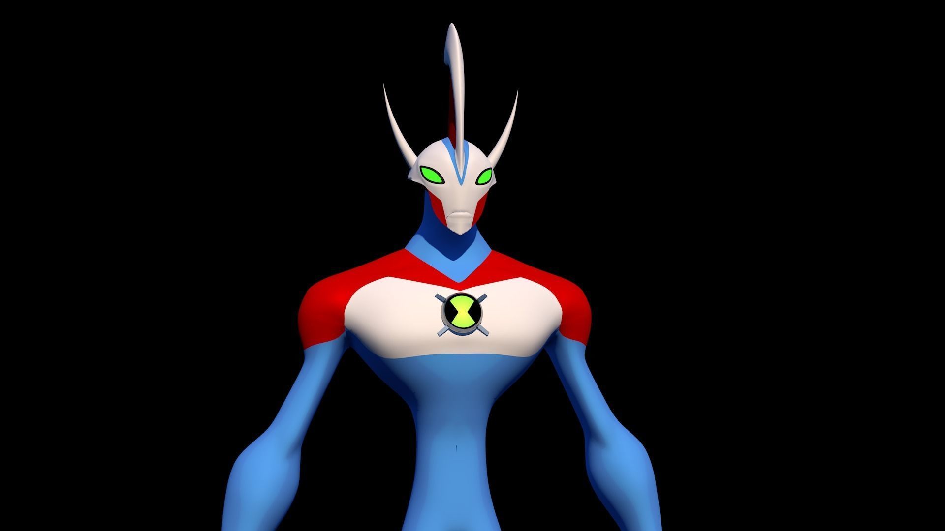 Ben 10 - Ultimate WayBig Alien 3d Printable  3D print model_13