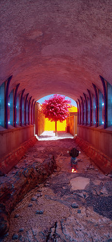 conceptual  atmosphere chinese wine bar design 3D model