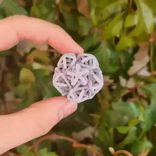 Icosahedron bloom pre-supported