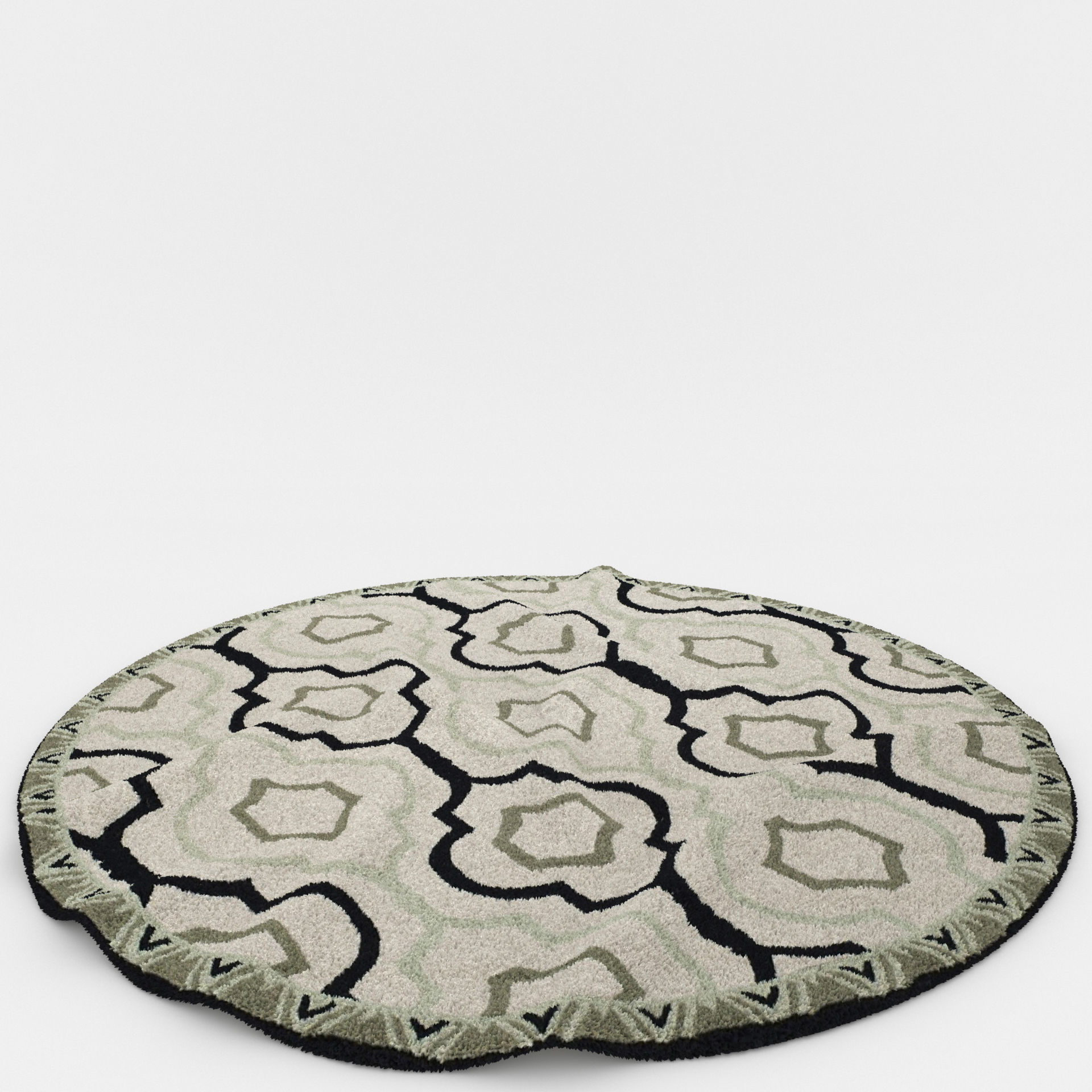 Rugs No 633 Low-poly 3D model_5