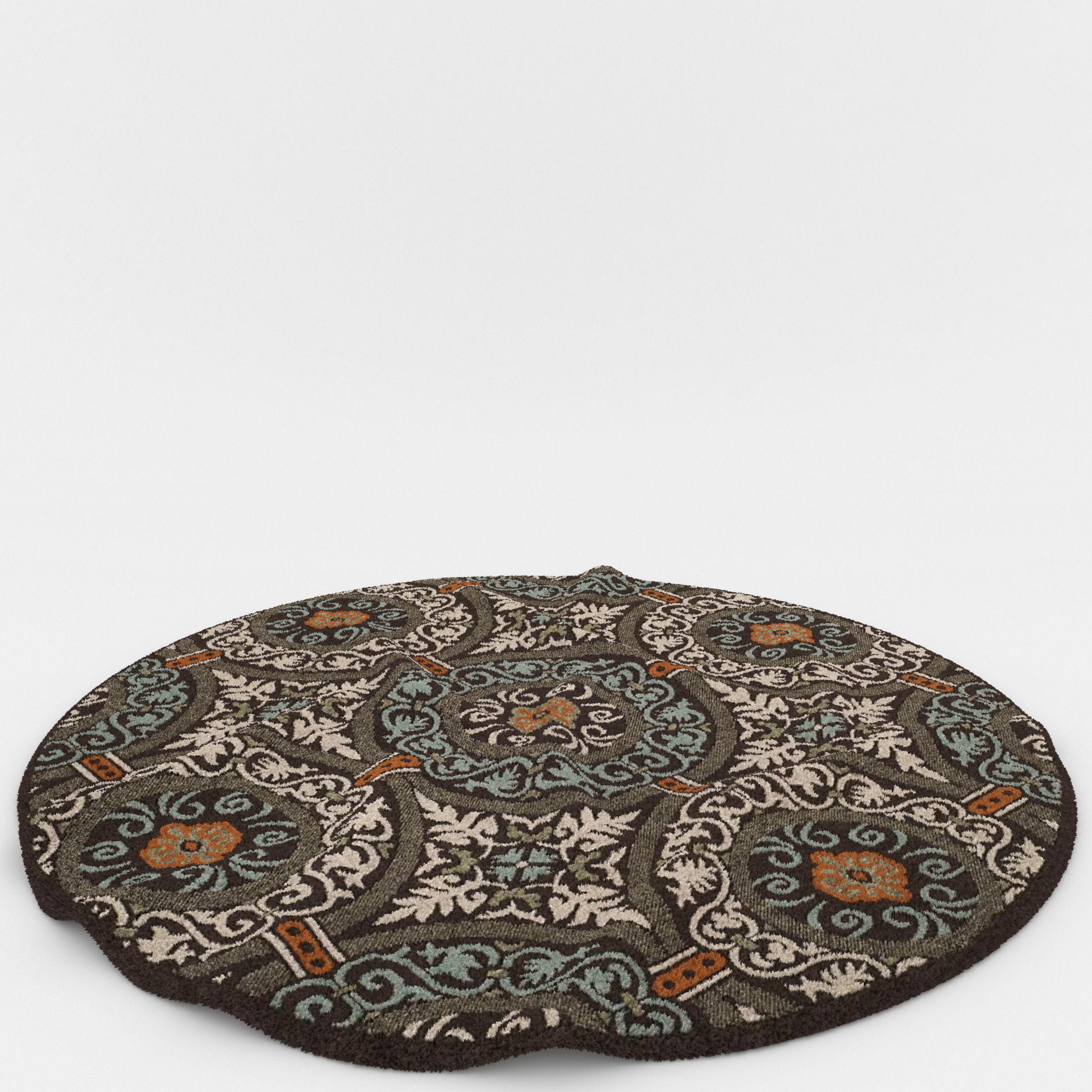 Rugs No 633 Low-poly 3D model_7