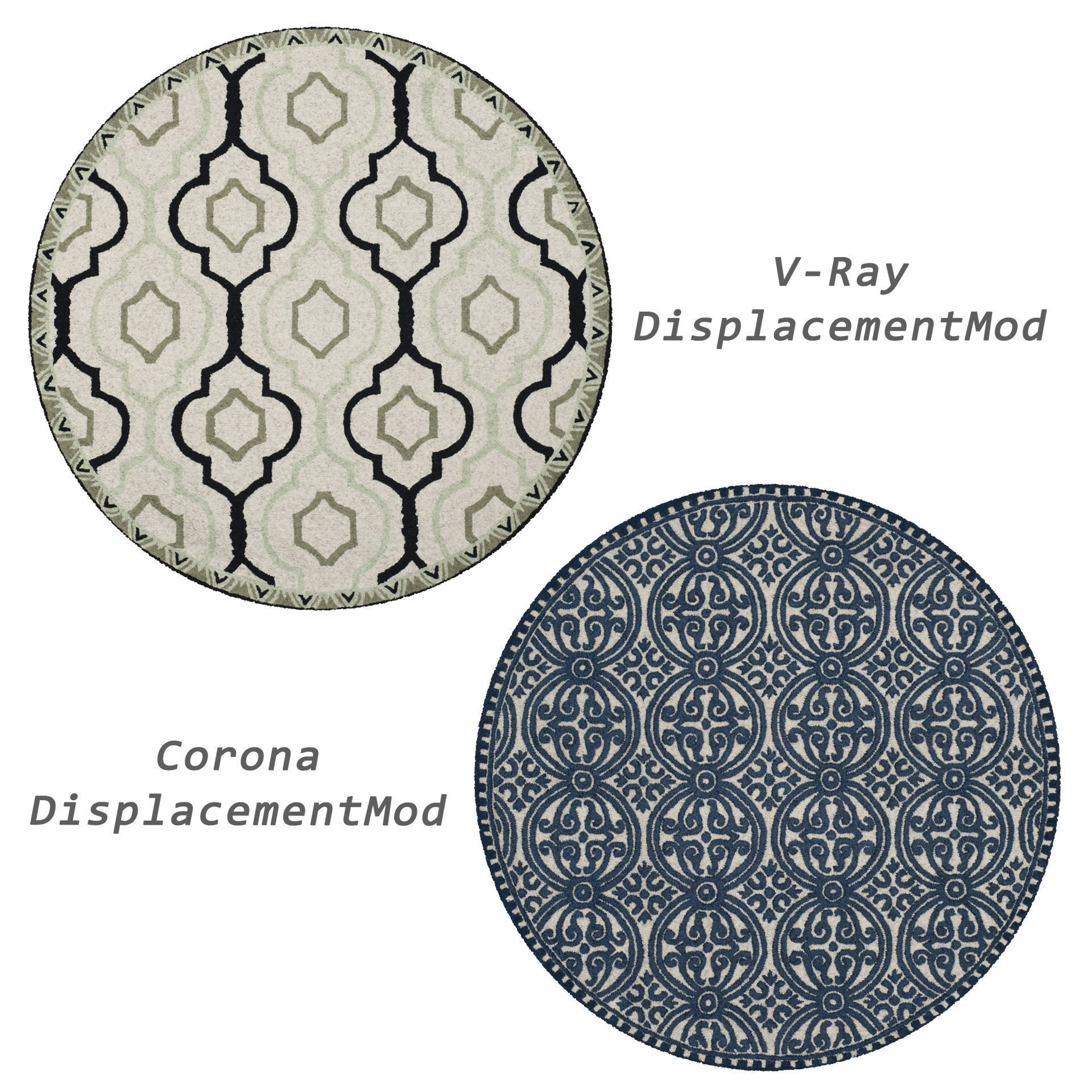 Rugs No 633 Low-poly 3D model_2