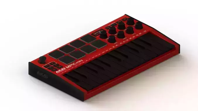 AKAI Professional MPK Mini MK3 3D model