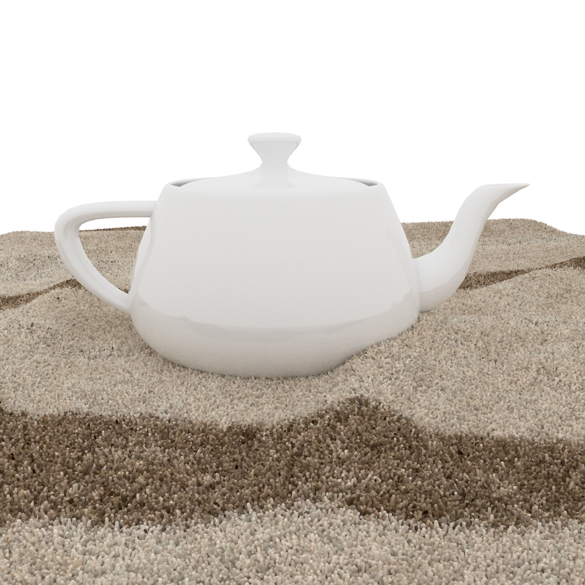 Rugs No 634 Low-poly 3D model_8